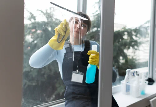 Nettoyage de vitres intérieures et extérieures à la Côte-Saint-André